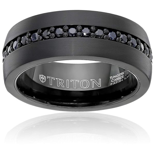 Dome Round Edge Stone Wedding Band Van Adams Jewelers Snellville, GA