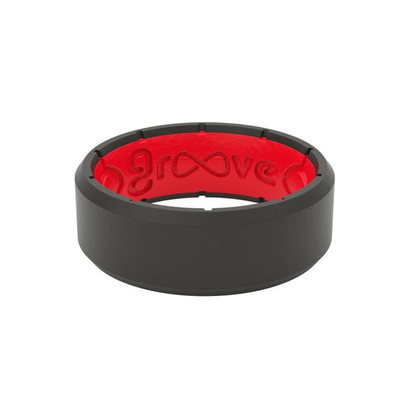 Edge Black and Red Silicone Band Van Adams Jewelers Snellville, GA