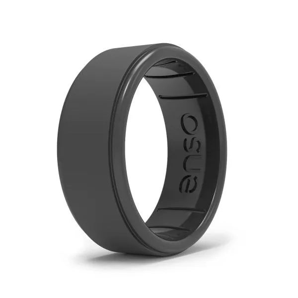 RISE SILICONE RING - OBSIDIAN Van Adams Jewelers Snellville, GA