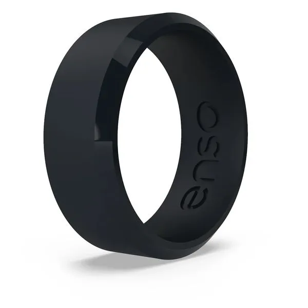 Bevel Classic Obsidian Ring Van Adams Jewelers Snellville, GA