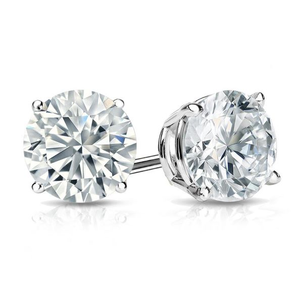 14K Diamond Stud Earrings Van Adams Jewelers Snellville, GA