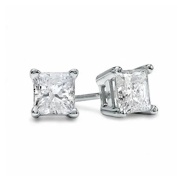 14K Diamond Stud Earrings Van Adams Jewelers Snellville, GA