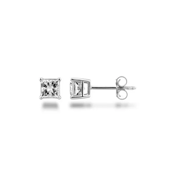 1/5 CT Princess Cut Diamond Earrings Van Adams Jewelers Snellville, GA