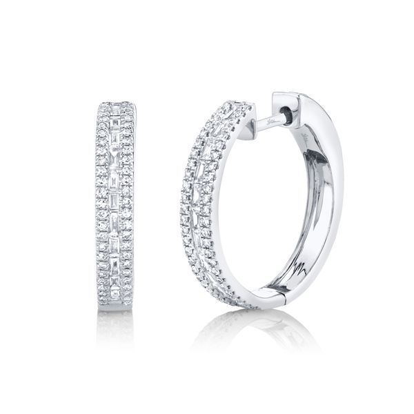 Diamond Hoop Earrings Van Adams Jewelers Snellville, GA