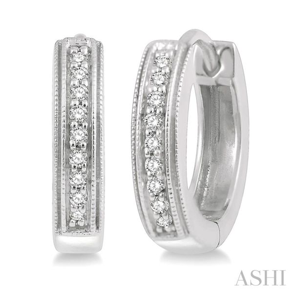 Diamond Petite Huggie Earrings Van Adams Jewelers Snellville, GA