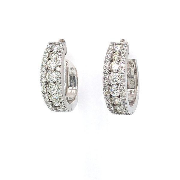 Diamond Fashion Earrings Image 2 Van Adams Jewelers Snellville, GA