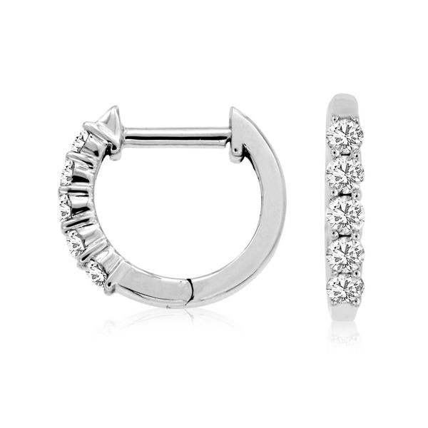 Diamond Hoop Earrings Van Adams Jewelers Snellville, GA