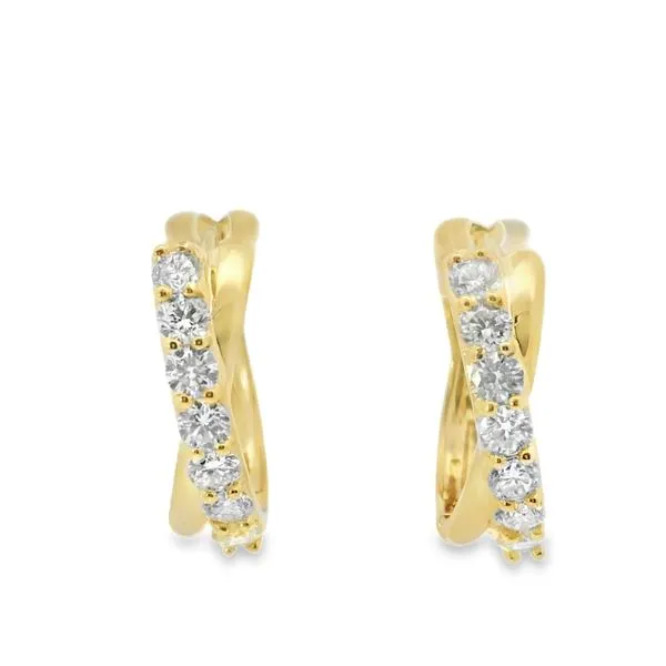 Lab Grown Diamond Hoop Earrings Van Adams Jewelers Snellville, GA