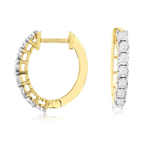 Diamond Hoop Earrings Van Adams Jewelers Snellville, GA