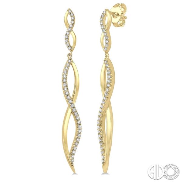 14K Diamond Earrings Van Adams Jewelers Snellville, GA
