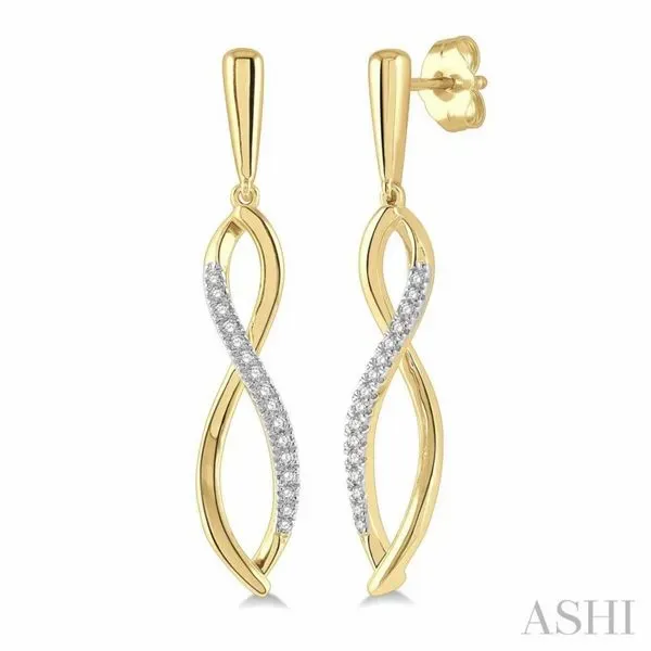 Diamond Infinity Earrings Van Adams Jewelers Snellville, GA