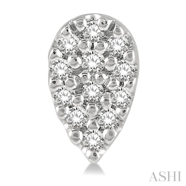 Pear Shape Petite Diamond Fashion Earrings Image 2 Van Adams Jewelers Snellville, GA