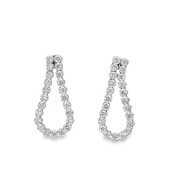 14KT YELLOW DIAMOND EARRINGS Van Adams Jewelers Snellville, GA