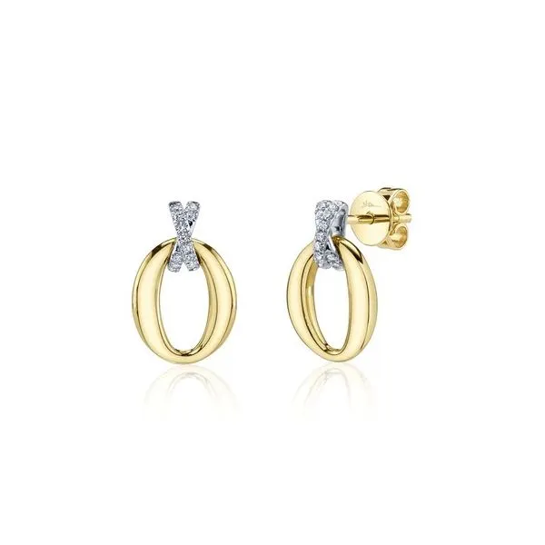 0.07CT DIAMOND OVAL EARRING Van Adams Jewelers Snellville, GA