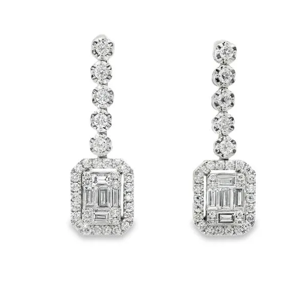 VA Collection Diamond Drop Earrings Van Adams Jewelers Snellville, GA