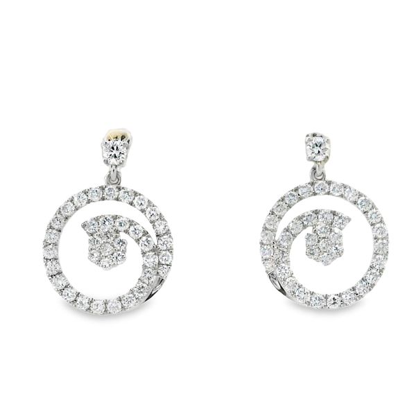 Diamond Dangle Fashion Earrings Van Adams Jewelers Snellville, GA