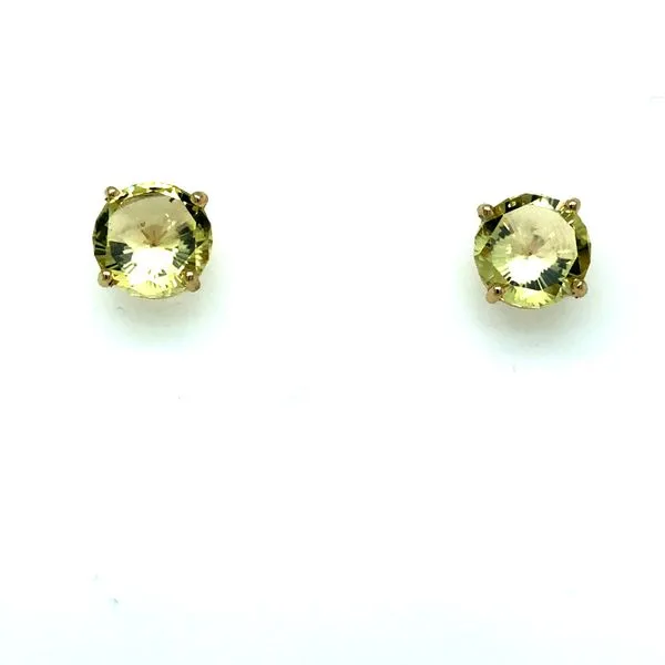 Flower Cut Citrine Earrings Van Adams Jewelers Snellville, GA