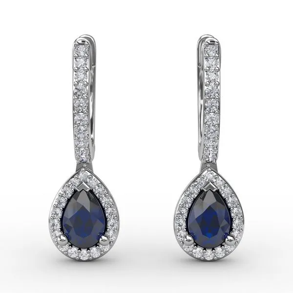 Petite Teardrop Hoop Earrings Van Adams Jewelers Snellville, GA