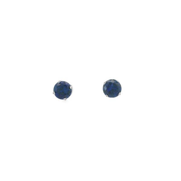 Lab Grown Sapphire Earrings Van Adams Jewelers Snellville, GA