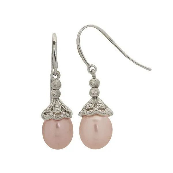 Pink Pearl Earrings Van Adams Jewelers Snellville, GA