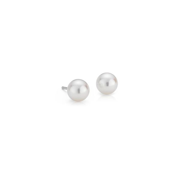 14 Karat Fresh Water Pearl Stud Earrings Van Adams Jewelers Snellville, GA