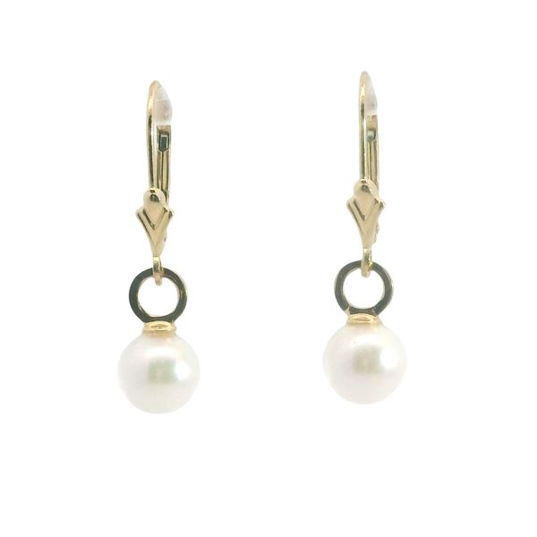 Pearl Leverback Earrings Van Adams Jewelers Snellville, GA
