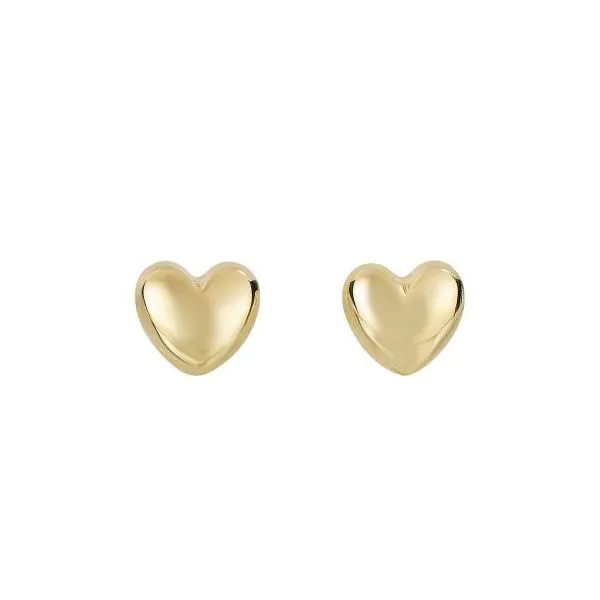 14K Yellow Gold Post Earrings Van Adams Jewelers Snellville, GA