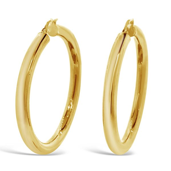 Gold Hoop Earrings Van Adams Jewelers Snellville, GA