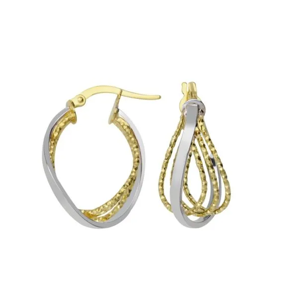 Gold Hoop Earrings Van Adams Jewelers Snellville, GA