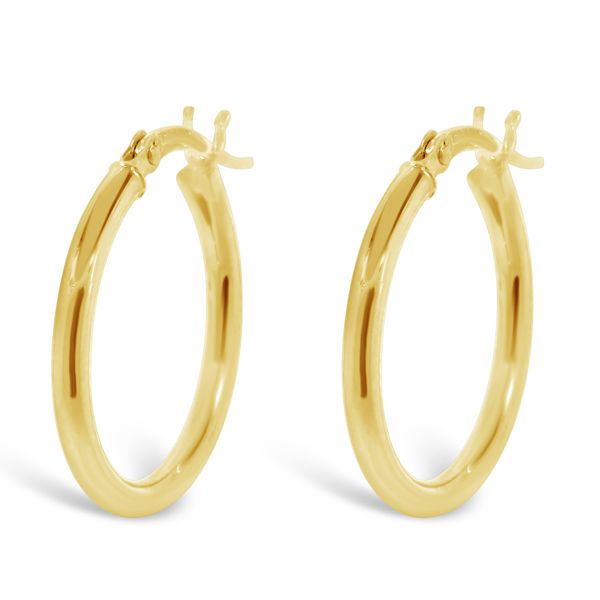 Gold Hoop Earrings Van Adams Jewelers Snellville, GA