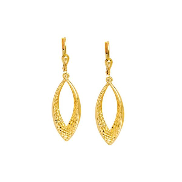 Gold Dangle Earrings Van Adams Jewelers Snellville, GA