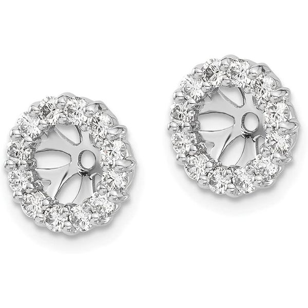 Diamond Earring Jackets Image 2 Van Adams Jewelers Snellville, GA