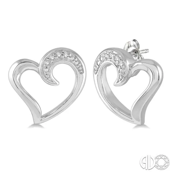 Sterling Silver Diamond Earrings Van Adams Jewelers Snellville, GA