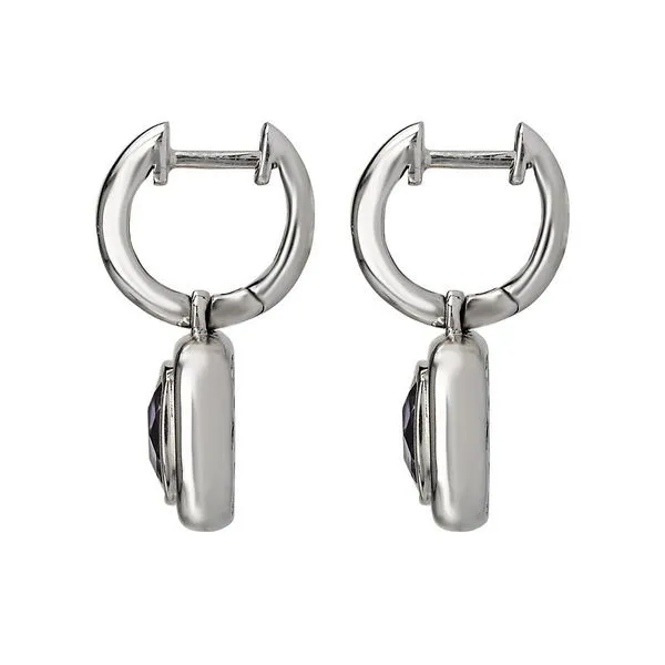 Eleganza Ladies Gemstone Earrings Image 2 Van Adams Jewelers Snellville, GA