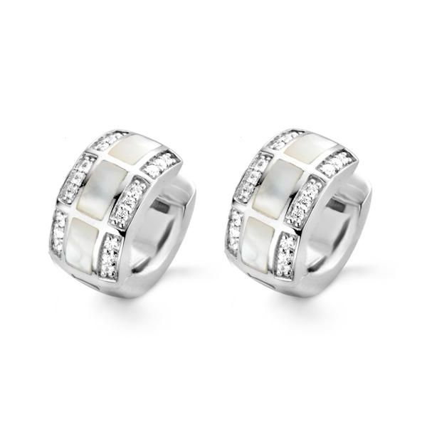 Ti Sento Milano Sterling Silver Earrings Van Adams Jewelers Snellville, GA