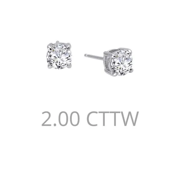 2.00 Ct Lafonn Stud Earrings Van Adams Jewelers Snellville, GA