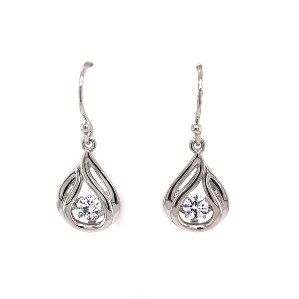 Silver Drop Earrrings Van Adams Jewelers Snellville, GA