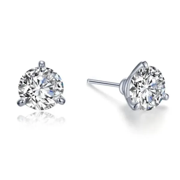 3 CTW Martini Solitaire Stud Earrings Van Adams Jewelers Snellville, GA