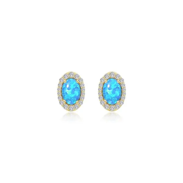 Vintage Inspired Oval Stud Earrings Van Adams Jewelers Snellville, GA