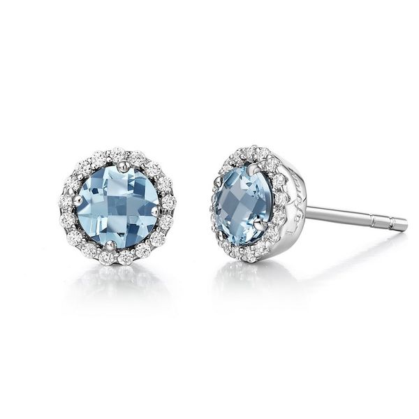 Aquamarine Stud Earrings Van Adams Jewelers Snellville, GA