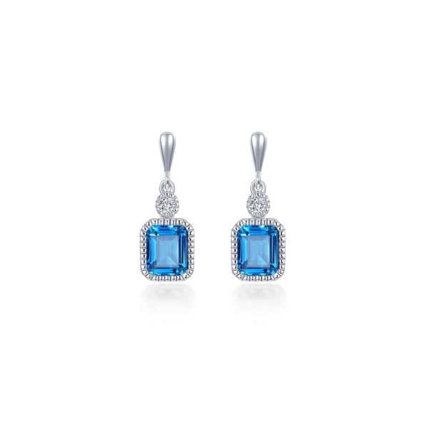 December Birthstone Earrings Van Adams Jewelers Snellville, GA