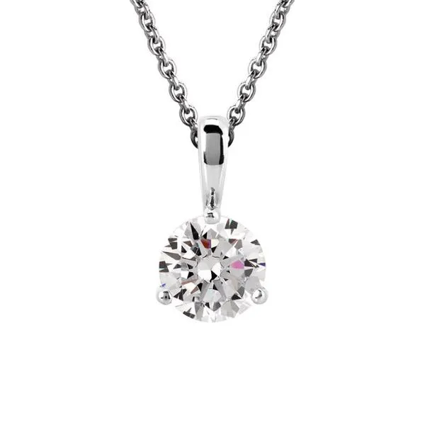 Diamond Solitaire Necklace Van Adams Jewelers Snellville, GA