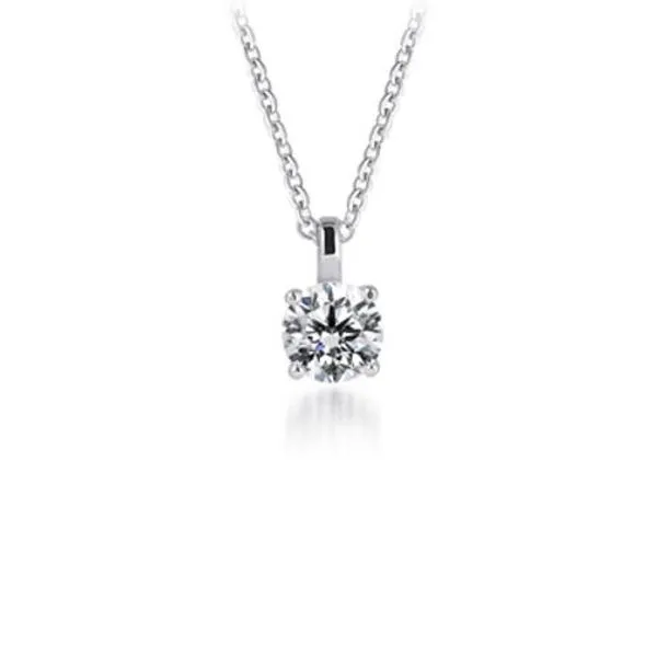 3/4/ CT Diamond Solitaire Necklace Van Adams Jewelers Snellville, GA