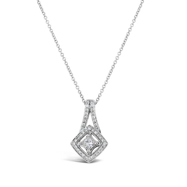 14K Diamond Pendant Van Adams Jewelers Snellville, GA