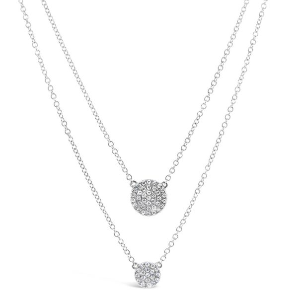Shy Creation 14K White Gold Diamond Pendant Van Adams Jewelers Snellville, GA