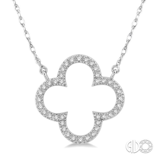 10K White Gold Diamond Pendant Van Adams Jewelers Snellville, GA