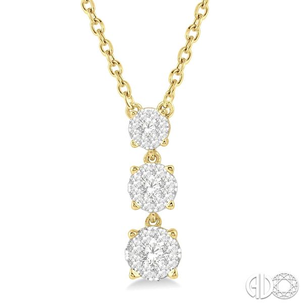 Past Present & Future Lovebright Diamond Necklace Van Adams Jewelers Snellville, GA