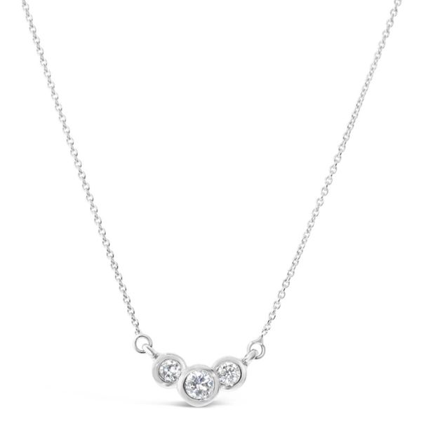 14K White Gold Diamond Necklace Van Adams Jewelers Snellville, GA