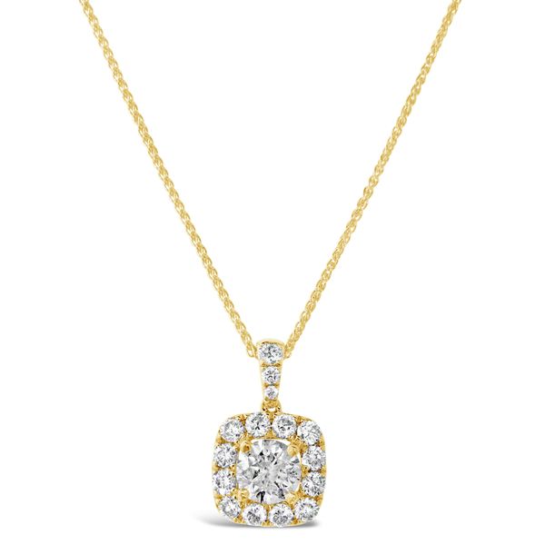 Van Adam's Collection 14K Yellow Gold Diamond Pendant Van Adams Jewelers Snellville, GA