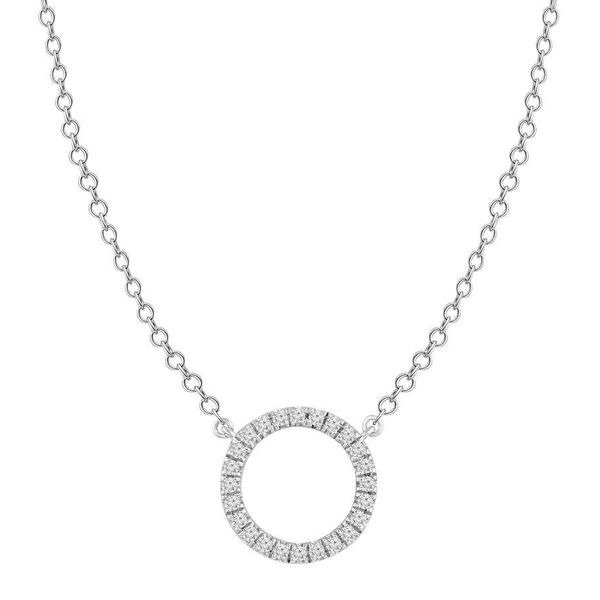 10K White Gold Diamond Pendant Van Adams Jewelers Snellville, GA